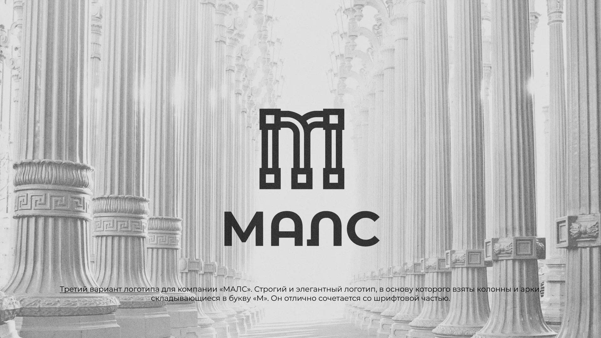 Разработка логотипа компании «МАЛС» в Карачеве