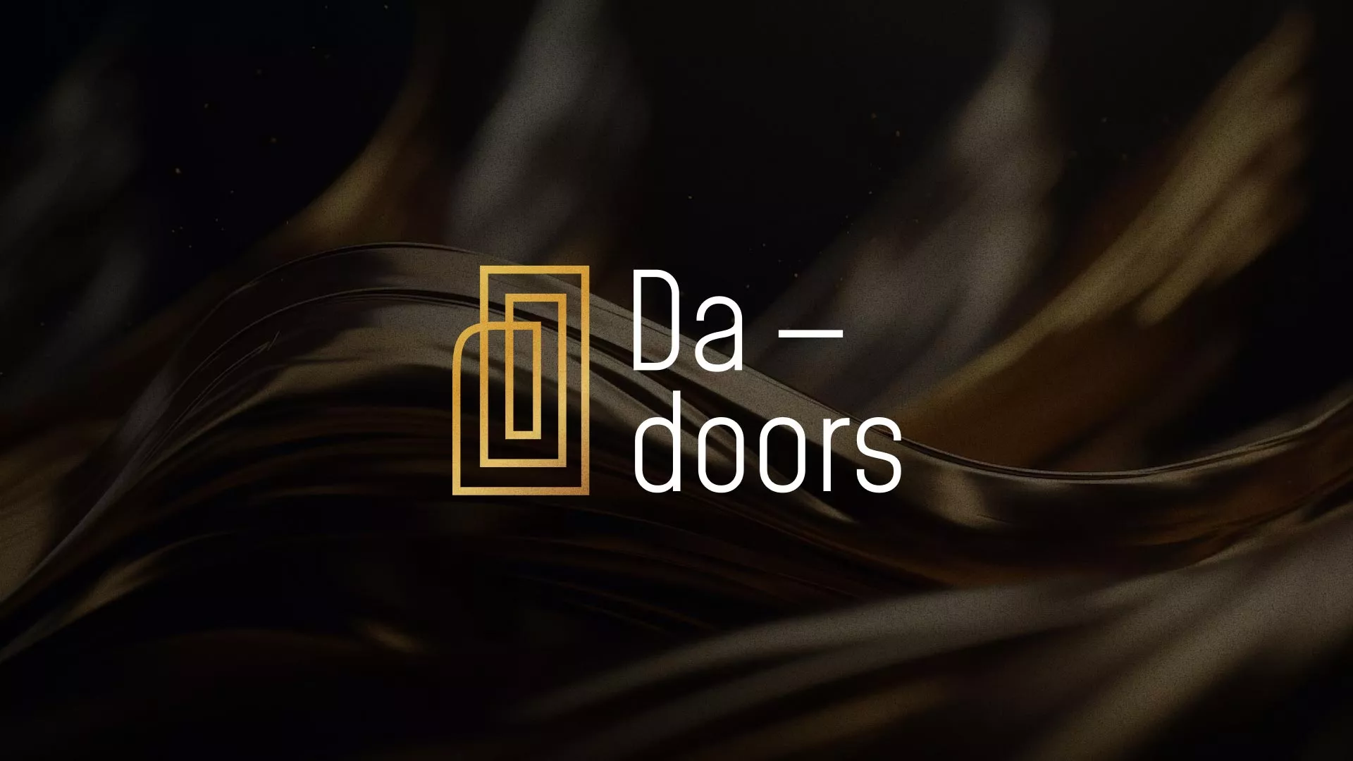 Разработка логотипа для компании «DA-DOORS» в Карачеве